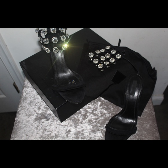 Alexander Wang Cage Antonia Sandals Sz 40 - Picture 5 of 7